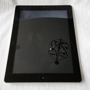 Apple IPad 2nd Gen 32GB Silver A1395 9.7" Wi-Fi Powers on Locked For Parts Clean